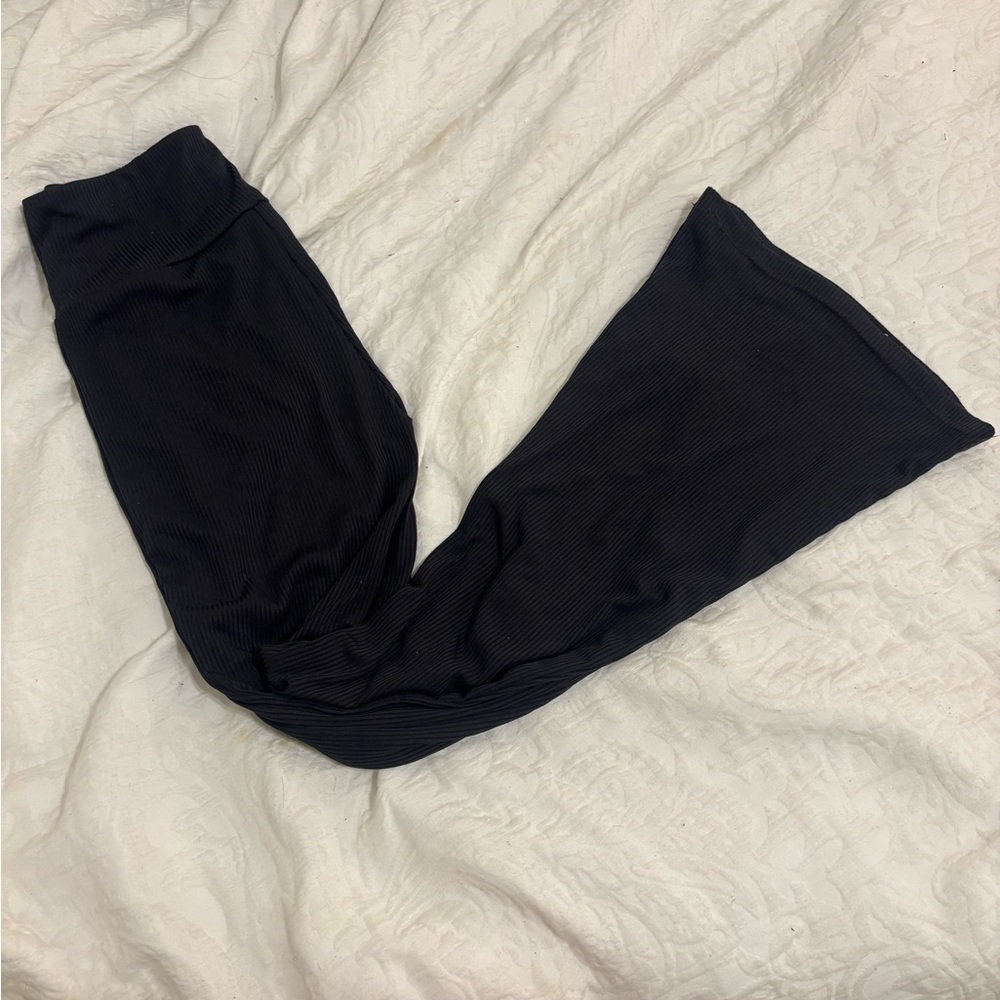 Women Black  Flare Bottoms